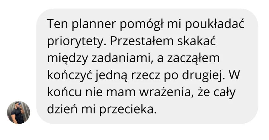 Opinia klienta